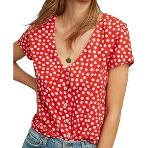 Maeve by Anthropologie Austen Collared Blouse